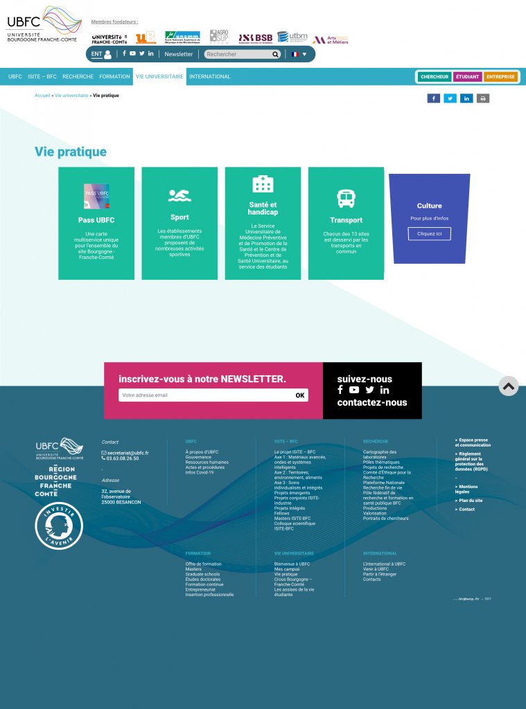 UBFC-Université-Bourgogne-Franche-Comté-Vie pratique