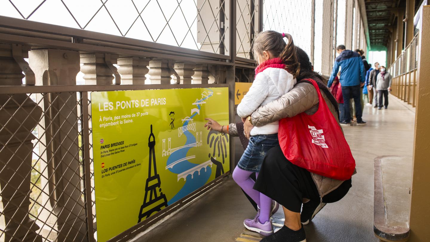 La Tour Eiffel, un parcours ludique