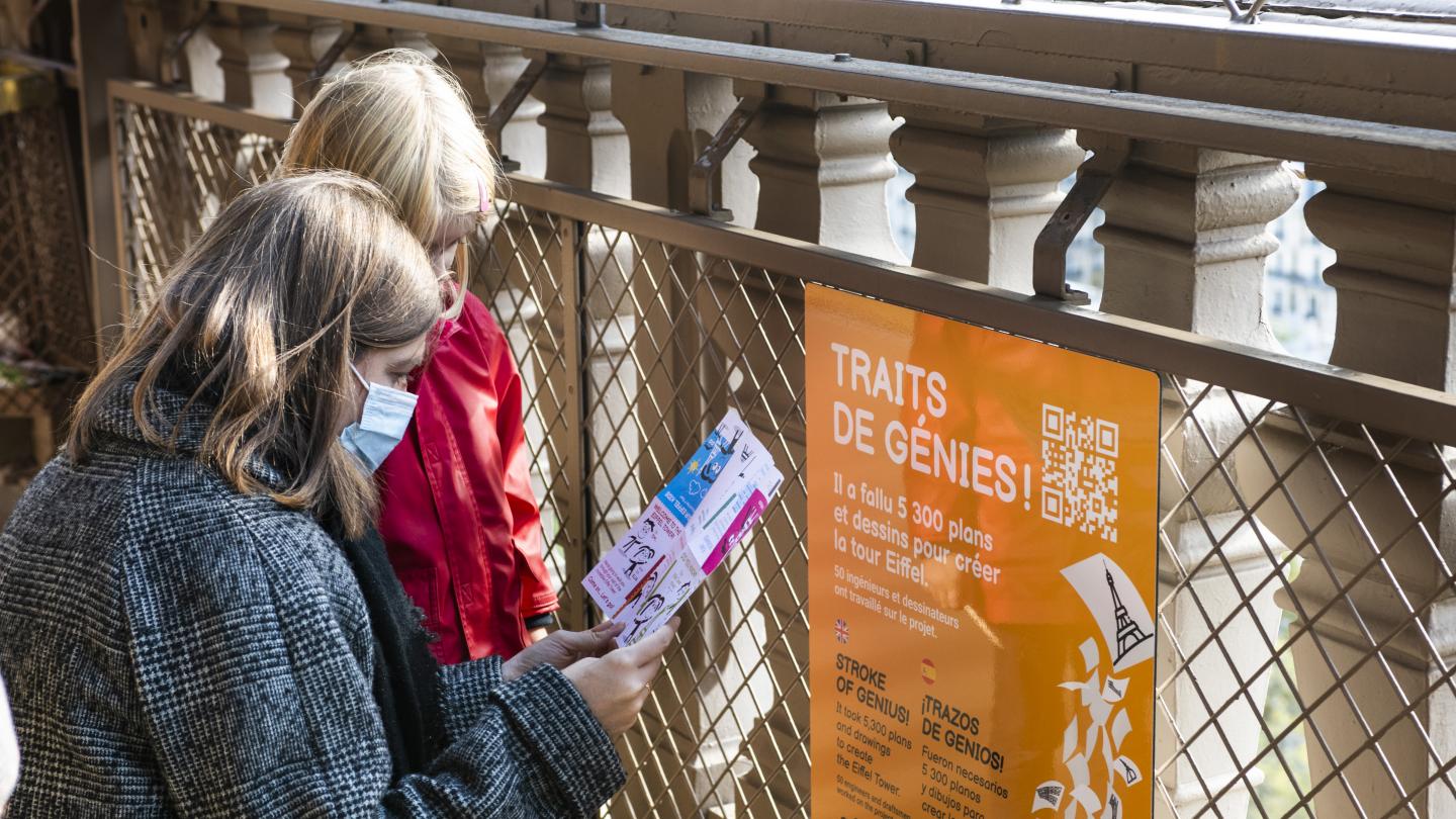 Tour Eiffel : le parcours Eiffel Kids